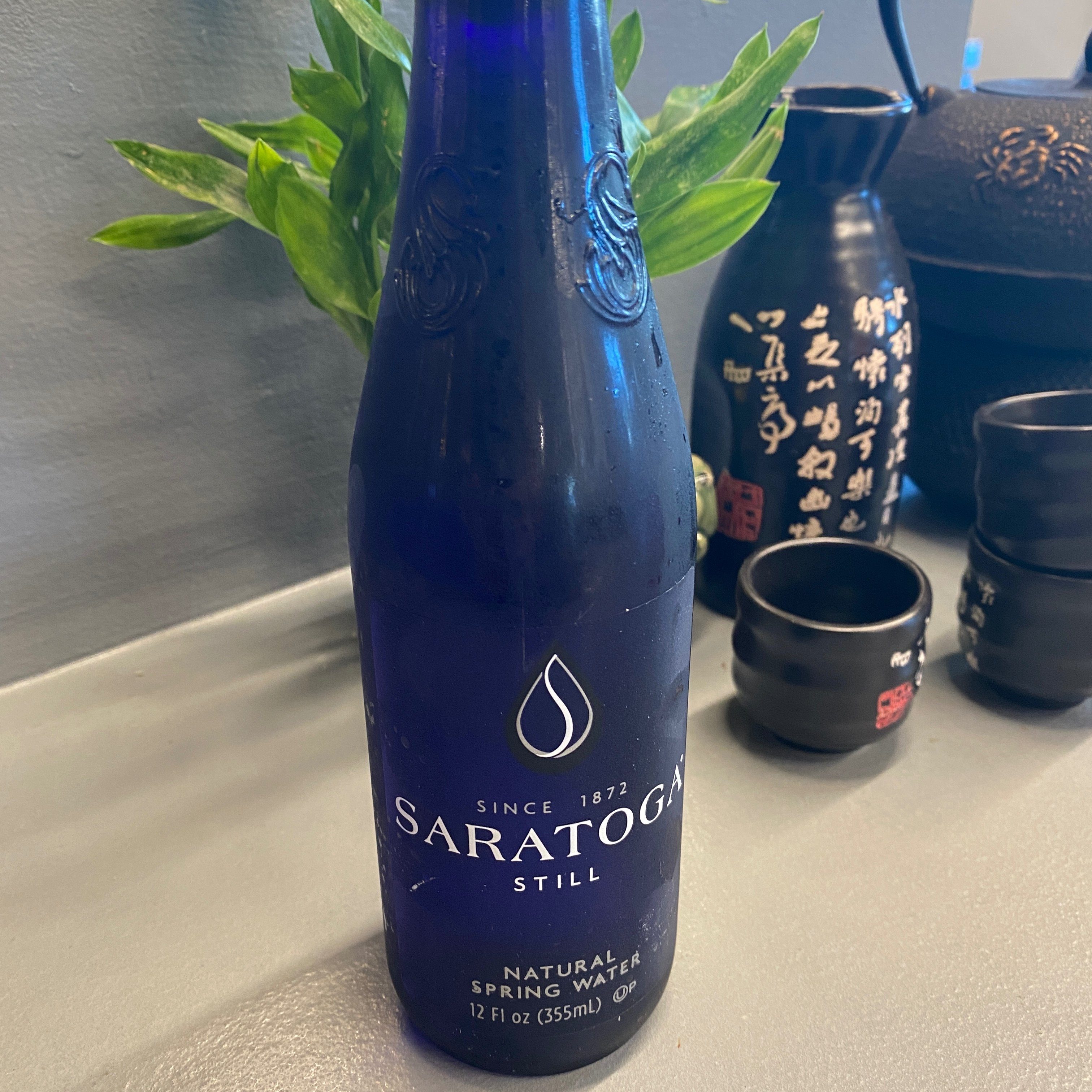 Saratoga Water.