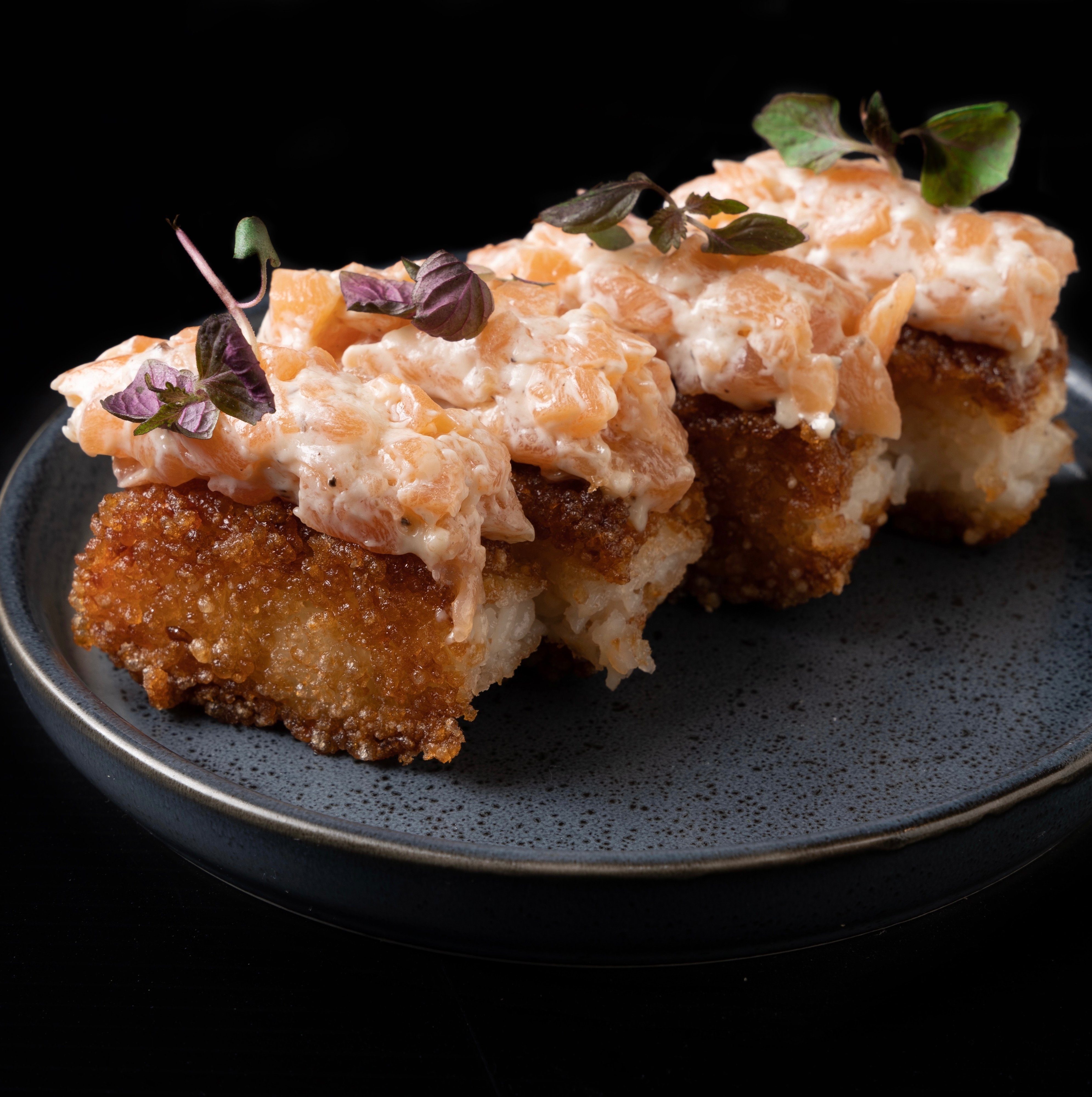 Salmon Crispy Rice.